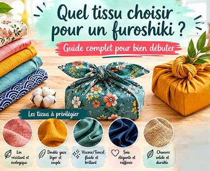 Quel tissu choisir pour un furoshiki ? Guide complet pour bien débuter