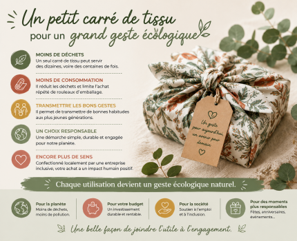 Un petit carré de tissu pour un grand geste écologique